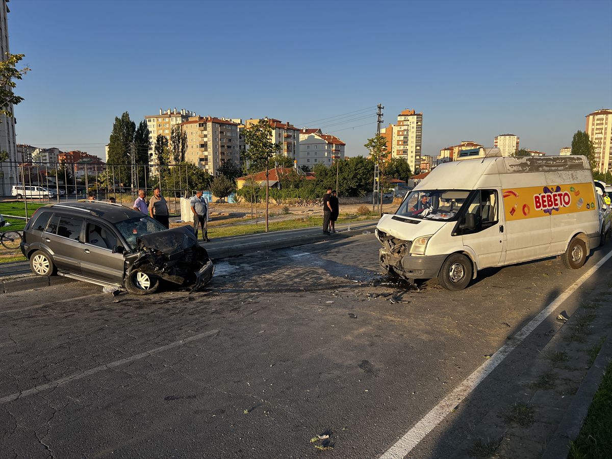 Kayseri'de korkunç kaza: 2 yaralı