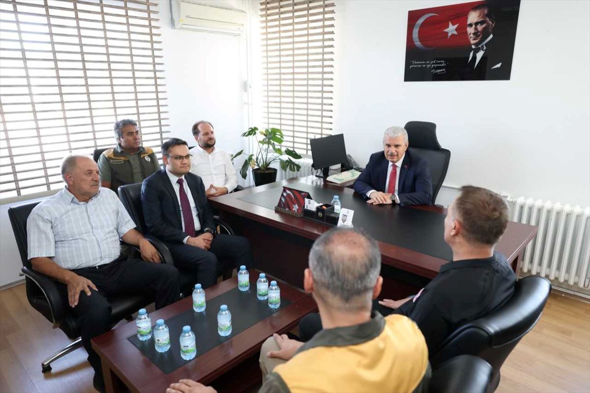 Konya Valisi TMO'da Hububat Çalışmalarını İnceledi