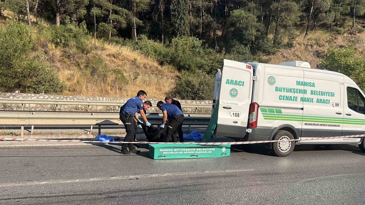 Manisa'da motosiklet kazası: 1 ölü