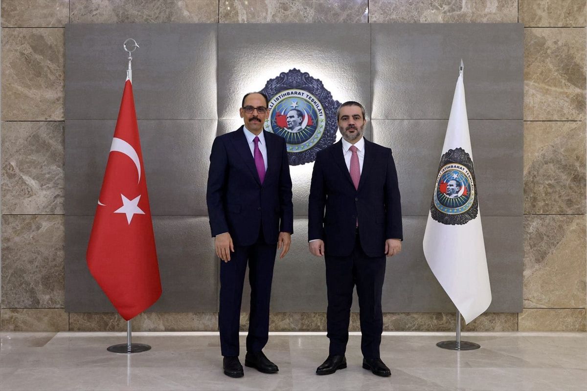 MİT Başkanı Kalın ile Suriye Dışişleri Bakanı Şeybani Ankara'da Görüştü