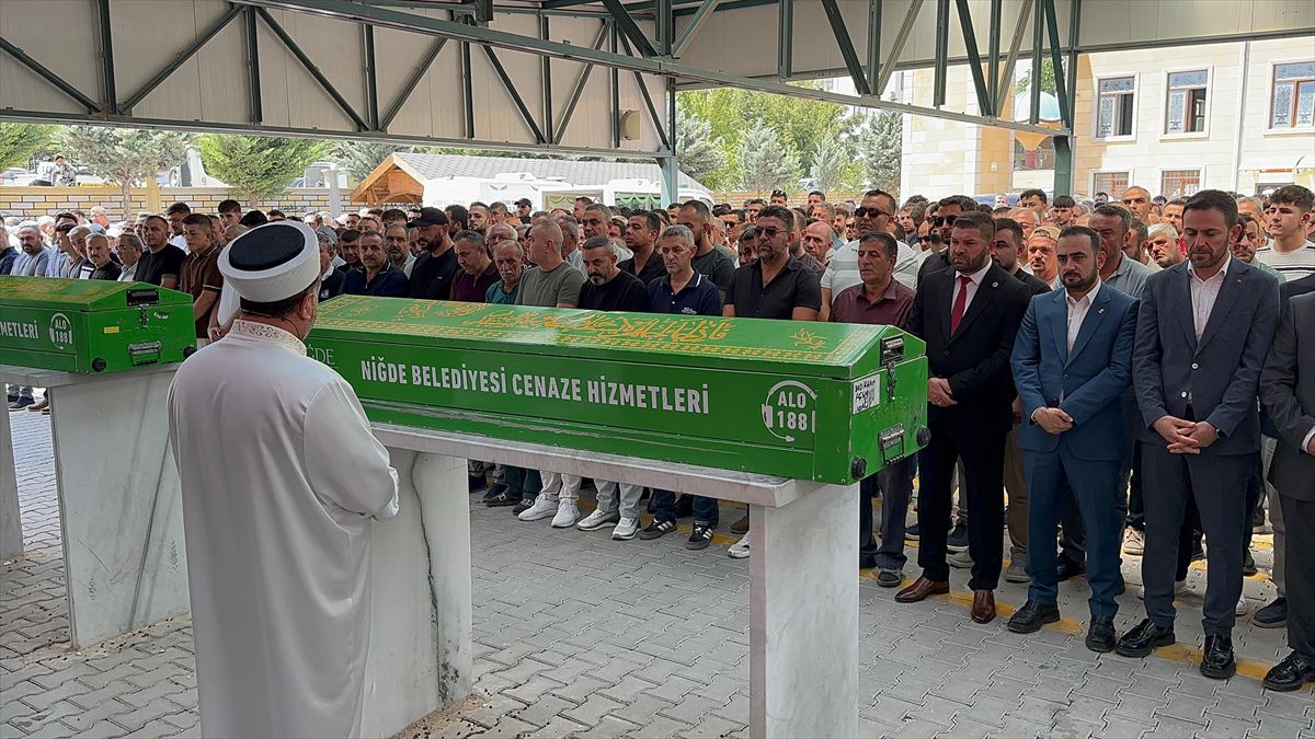 Niğde'deki kazada ölen genç toprağa verildi