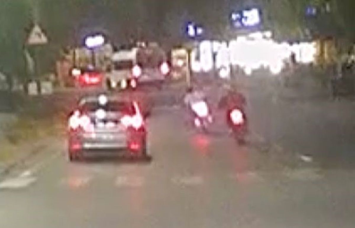 Eskişehir'de trafikte yarış ve makas anları kamerada