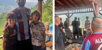 Salah'ın Trabzon'daki ilk ziyareti Araklı ilçesindeki Marzuba mahallesine