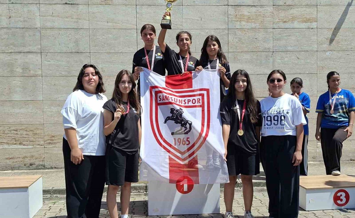 Samsunspor Bocce Takımı Yıldız Kızlar Türkiye Şampiyonu