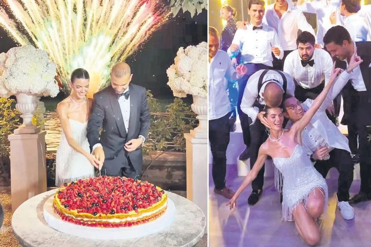 Sosyete bu düğünü konuşuyor! Tam 165 milyon lira harcandı