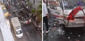 Suriye’nin başkenti Şam'da minibüste patlama: 2 ölü, 13 yaralı