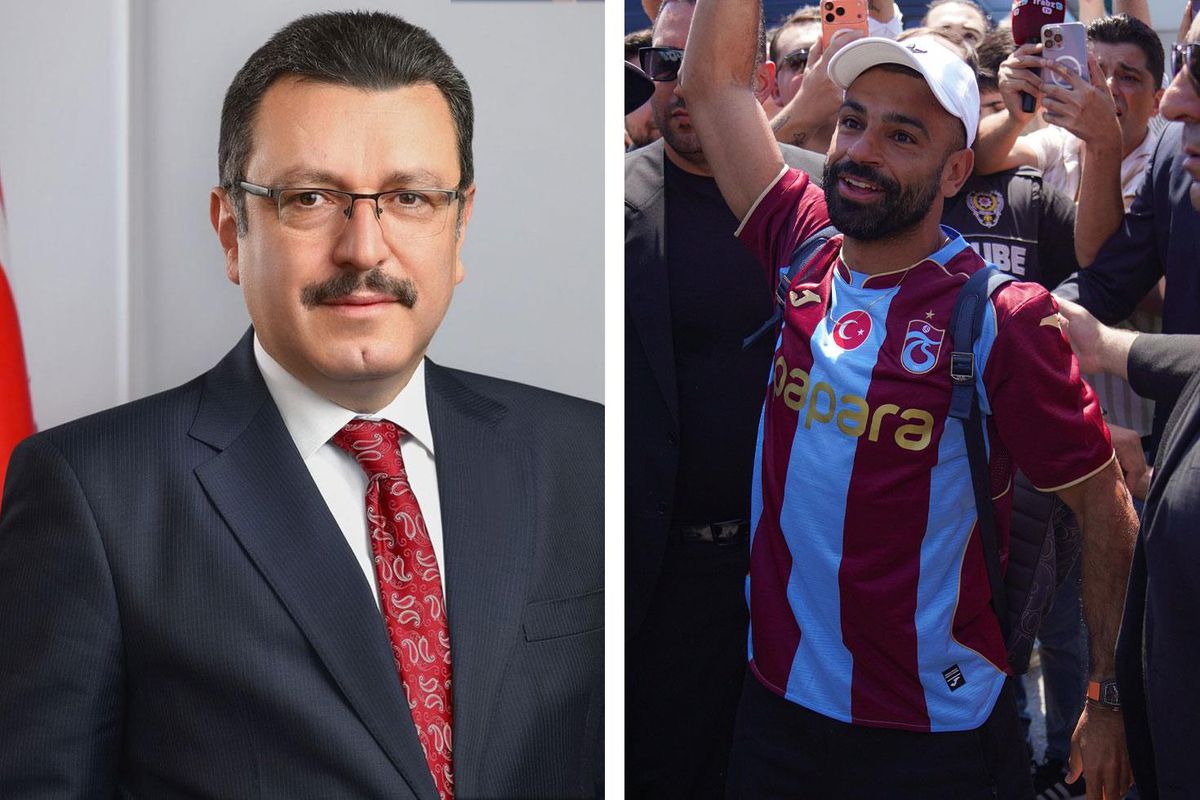 Trabzon Büyükşehir Belediye Başkanı servet değerinde Salah forması aldı