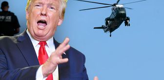 Trump'ı taşıyan helikopterde ölüm tehlikesi! Ramak kala kurtuldu