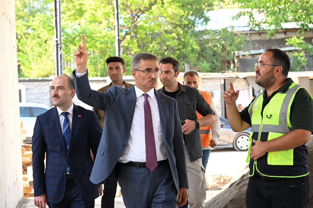 Vali Baruş, Oltu'daki Projeleri Yerinde İnceledi