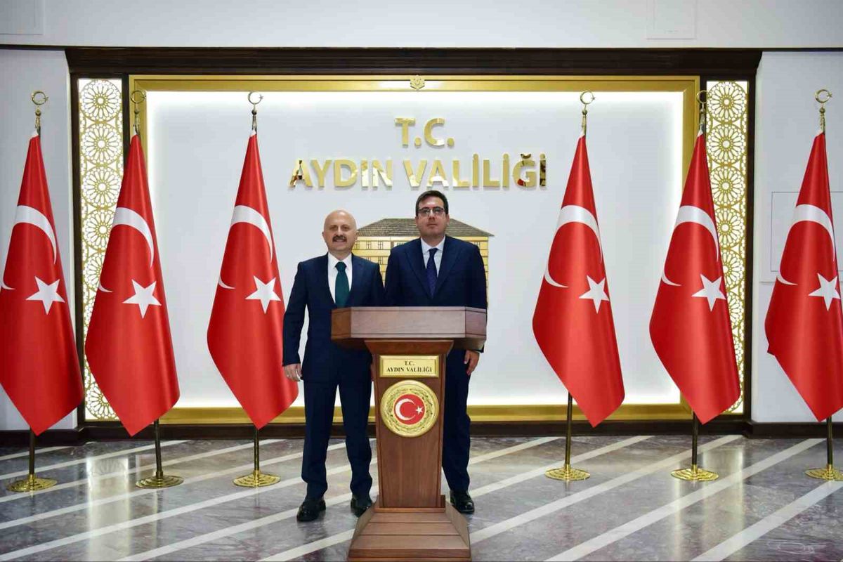Adalet Bakan Yardımcısı Tuncay, Aydın Valisi Varol'u Ziyaret Etti