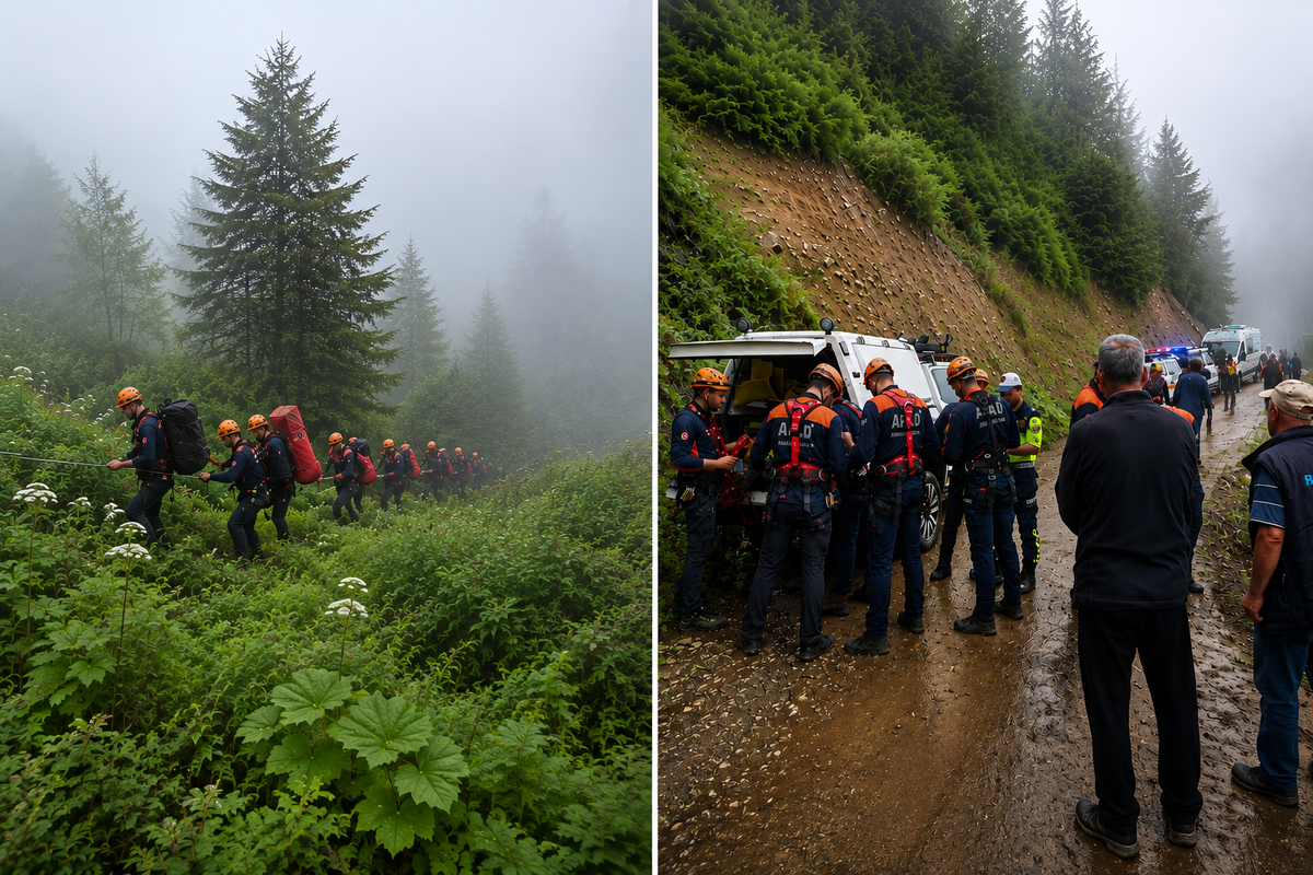 Rize'de kayıp 86 yaşındaki adam uçurumda ölü bulundu
