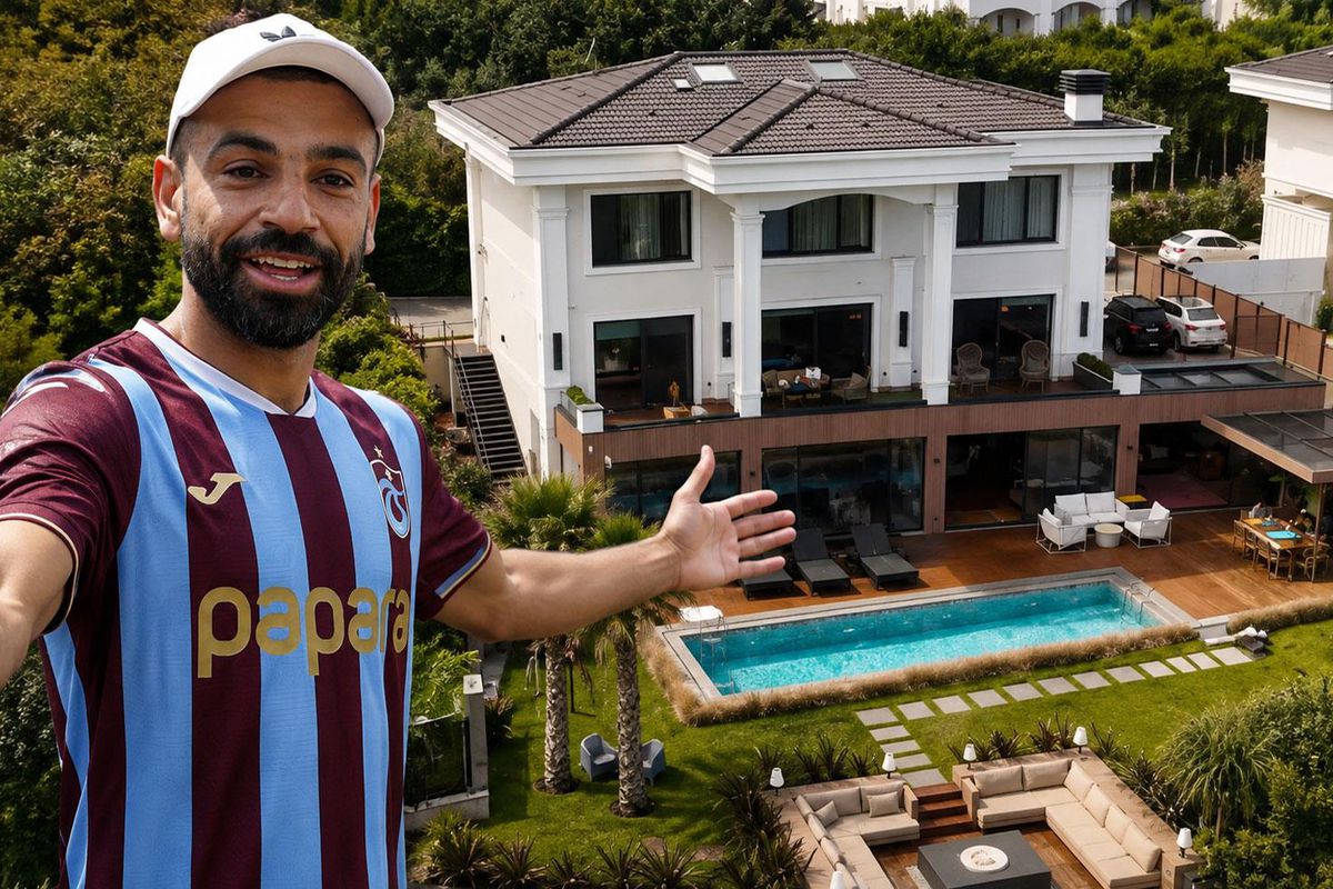 8 odası 6 banyosu var! Salah'ın krallar gibi yaşayacağı saray yavrusu ortaya çıktı
