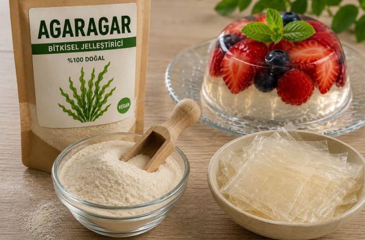 Agaragar nedir, agar agar ne işe yarar, nerede kullanılır?