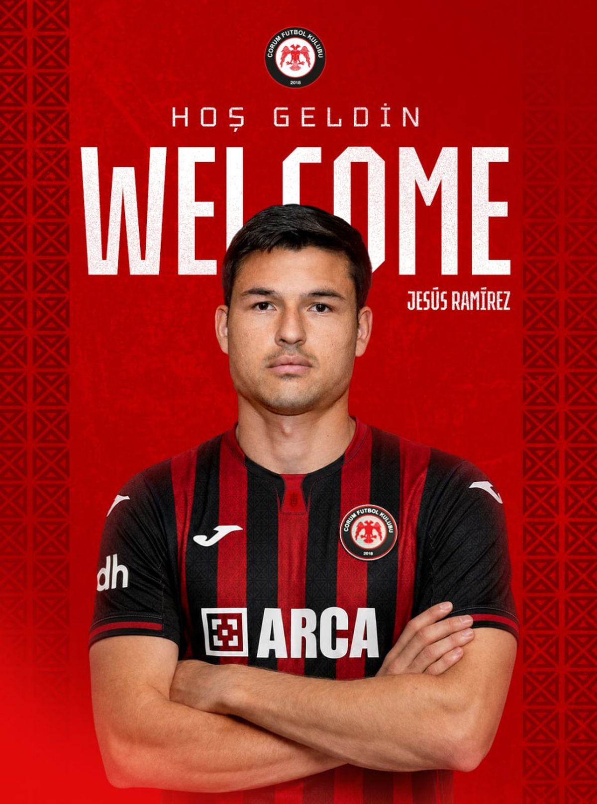 Arca Çorum FK, Jesus Ramirez'i Transfer Etti