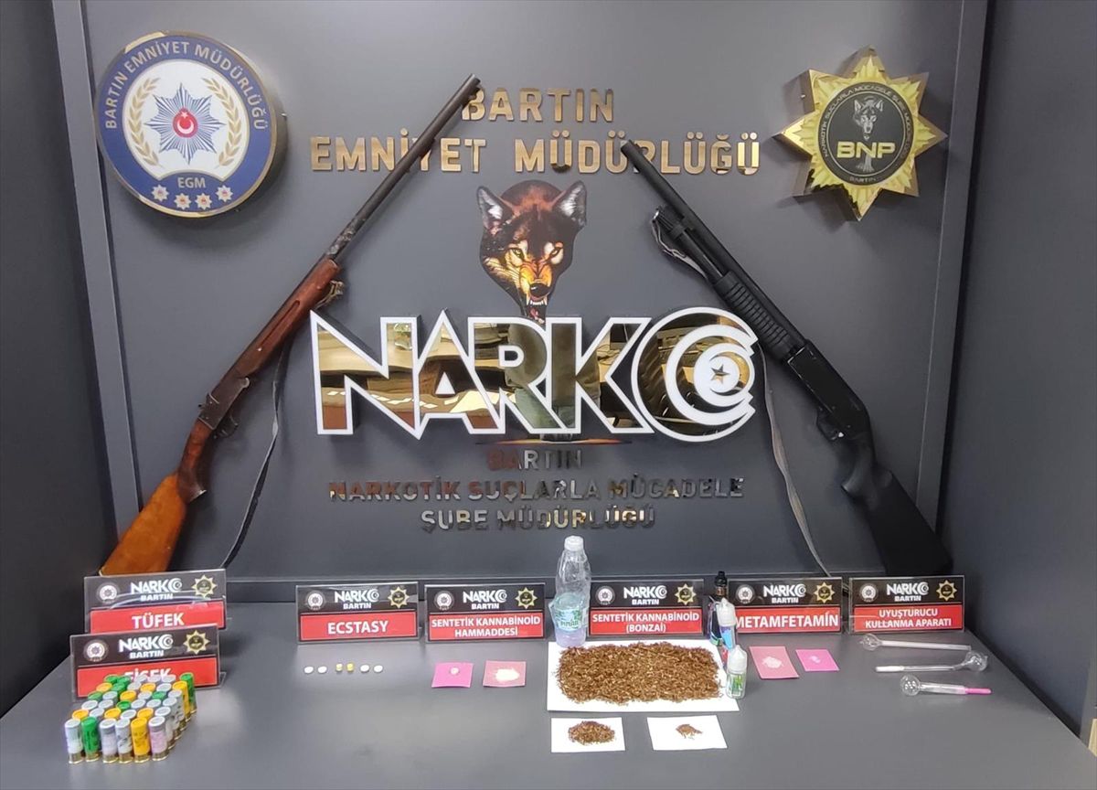 Bartın'da Uyuşturucu Operasyonu: 5 Gözaltı