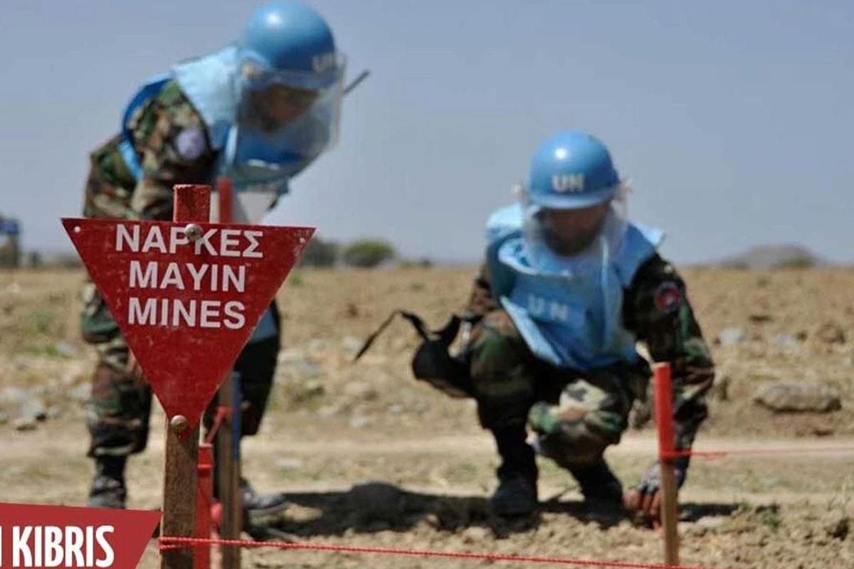 BM'nin Kıbrıs'ı mayınlardan arındırma önerisini Rum tarafı reddetti