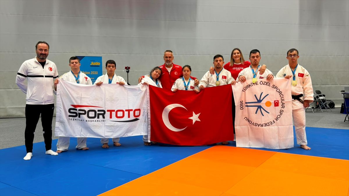 Milli judoculardan 6 altın 1 gümüş