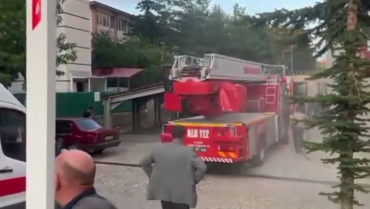 Erzurum Adalet Sarayı'nda Arşiv Yangını