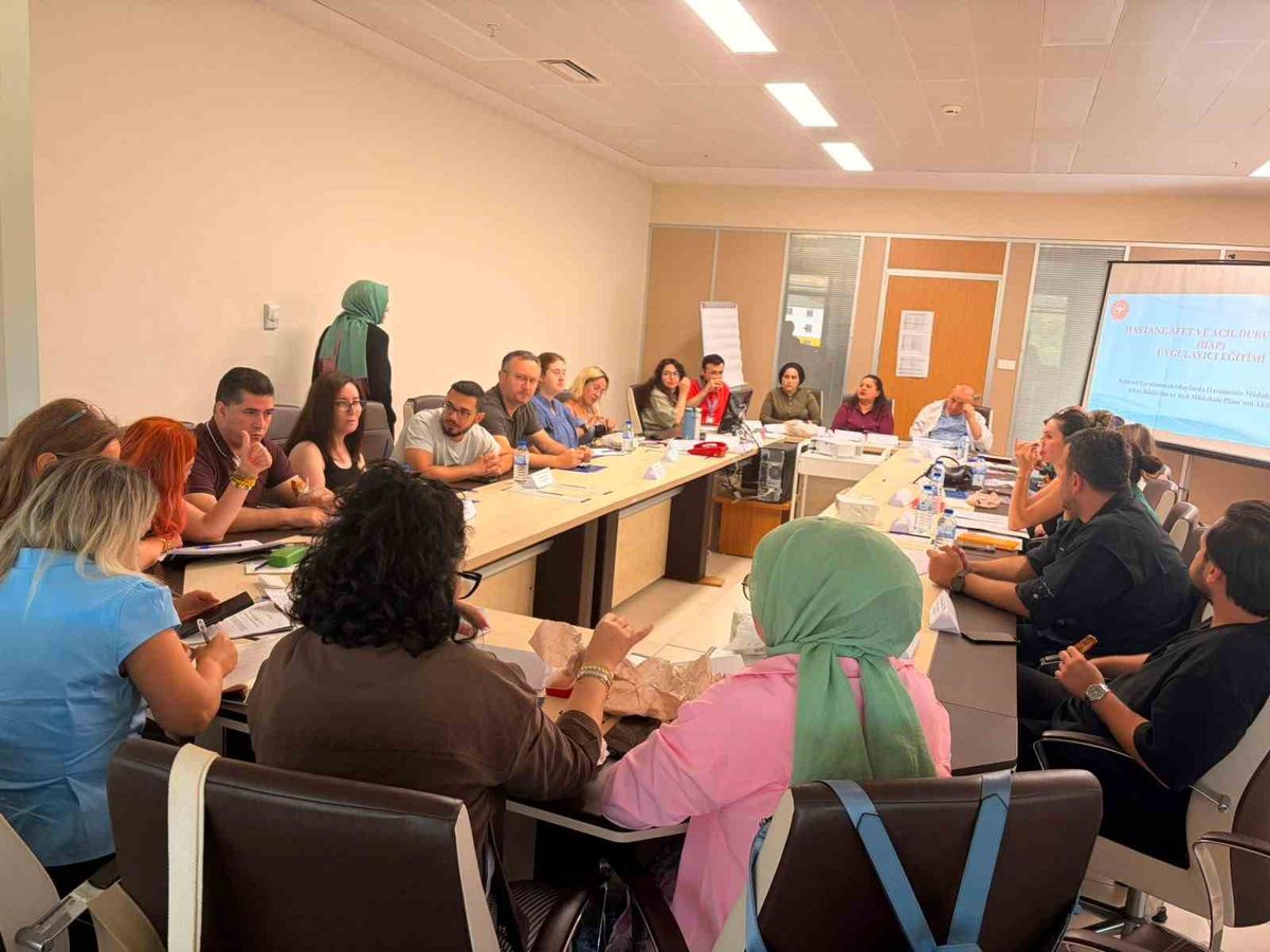 Zonguldak'ta Hastane Afet Planları Eğitimi Tamamlandı