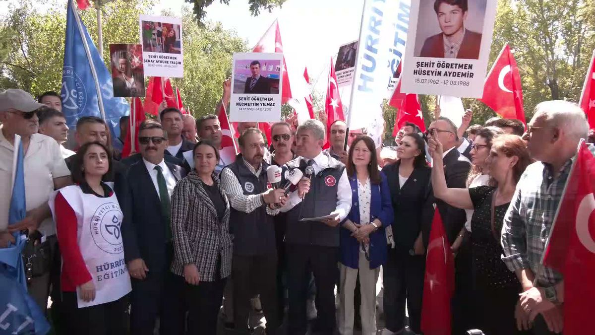 Hürriyetçi Eğitim Sen'den çerçeve yasa tepkisi: 'Şehitlerimizin hukukunu sonuna kadar savunacağız'