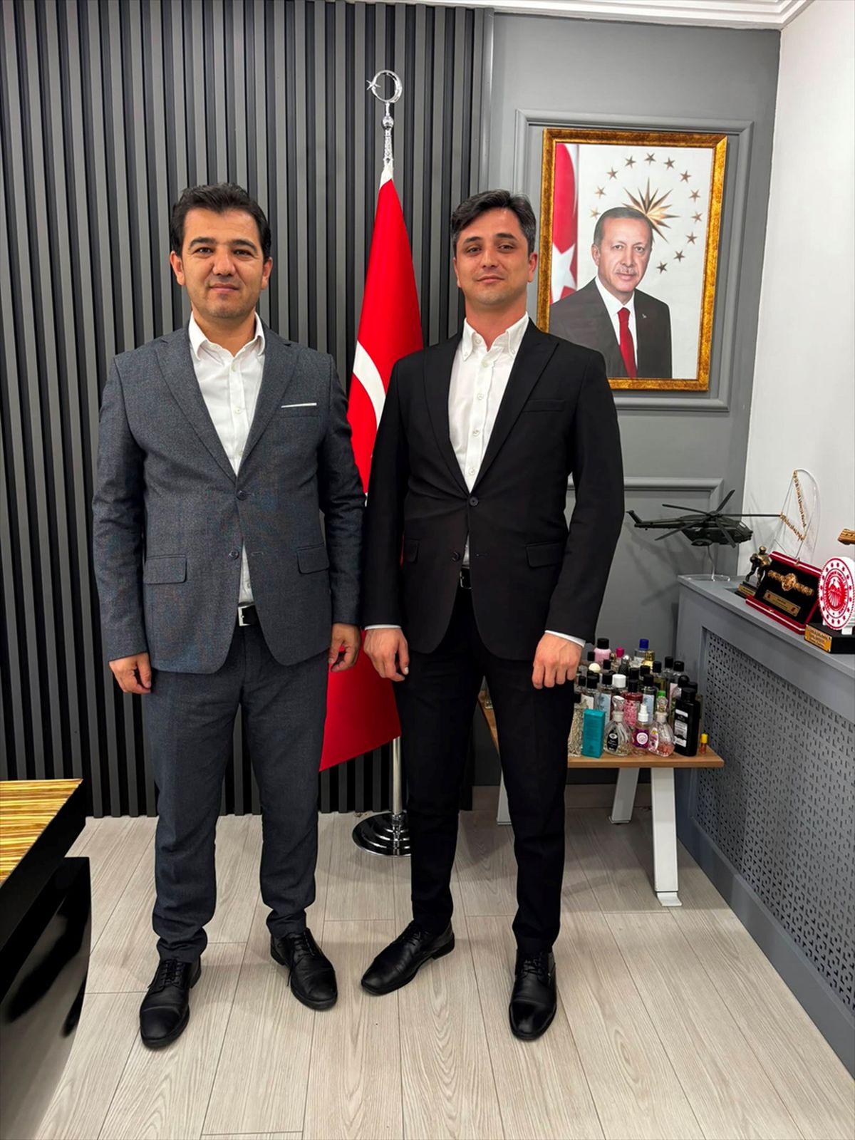 Başçiftlik Kaymakamı Bayram, İl Özel İdaresi Genel Sekreteri Kayhan'ı Ziyaret Etti
