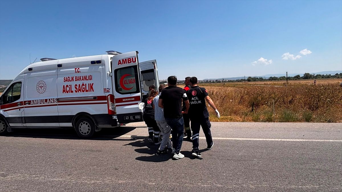 Tavşanlı'da feci kaza: 1 ölü, 5 yaralı