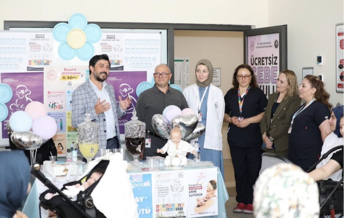 Kütahya Şehir Hastanesi’nde Emzirme Farkındalık Etkinliği