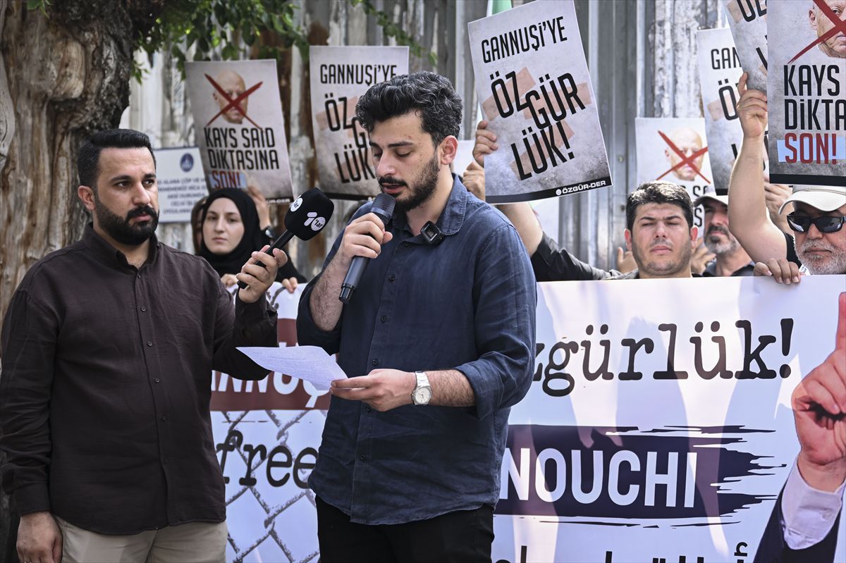 Özgür-Der'den Gannuşi için özgürlük çağrısı
