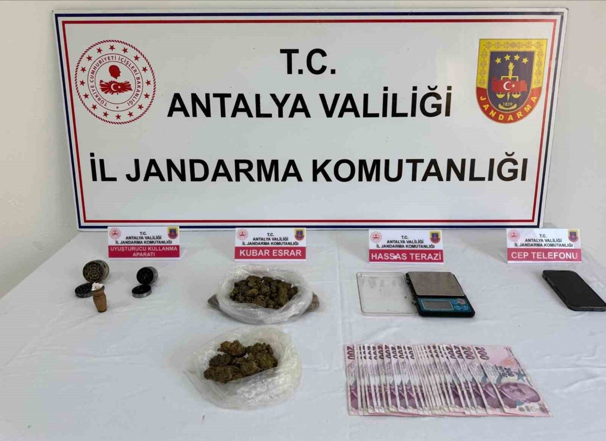 Serik'te Uyuşturucu Operasyonu: 1 Tutuklama