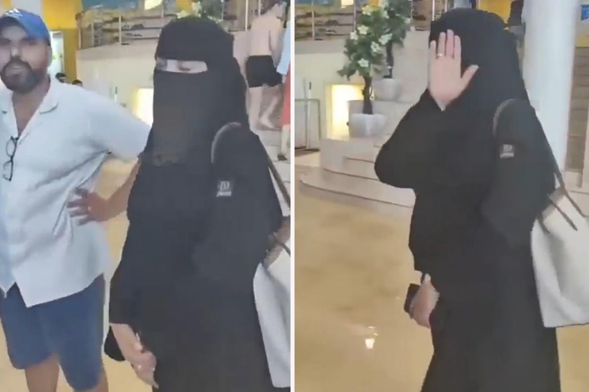 Skandal olay! Sırf çarşaflı diye kadını su parkından kovdular