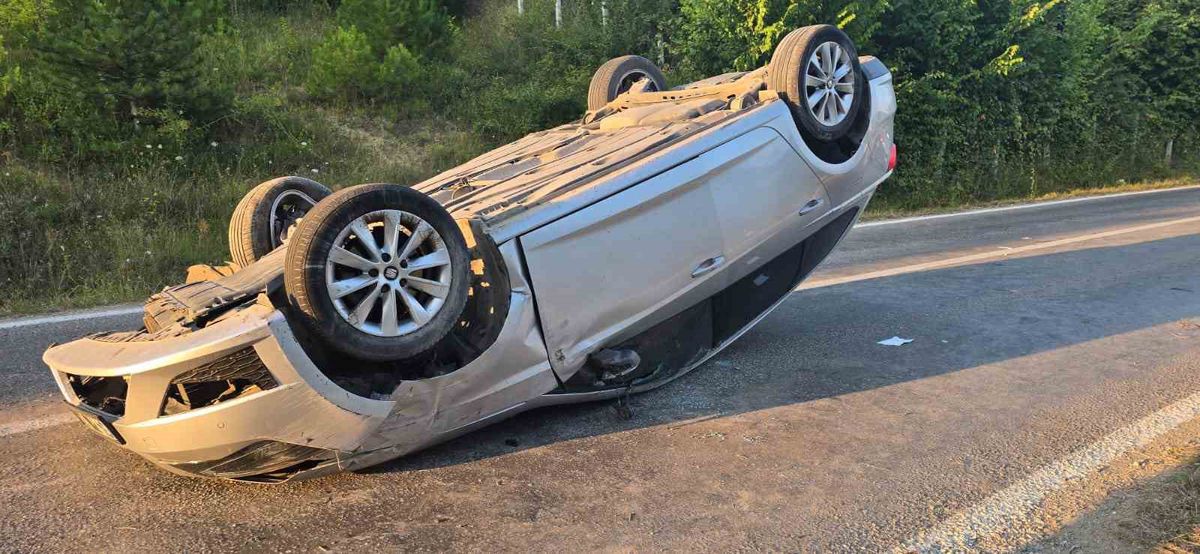 Sinop'ta Trafik Kazası: 2 Yaralı