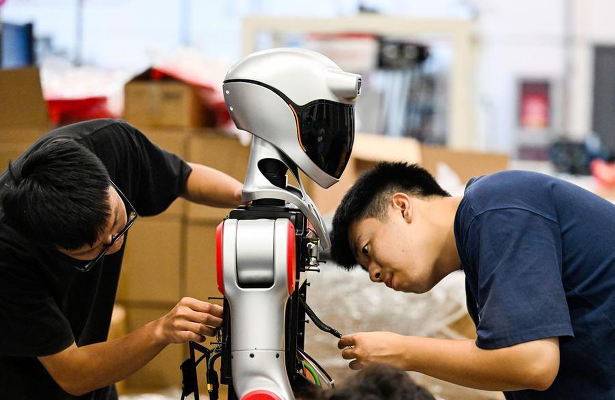 Tianjin'de robot endüstrisi büyüyor