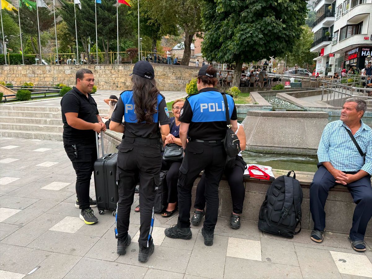 Amasya'da polisten kapsamlı güvenlik bilgilendirmesi