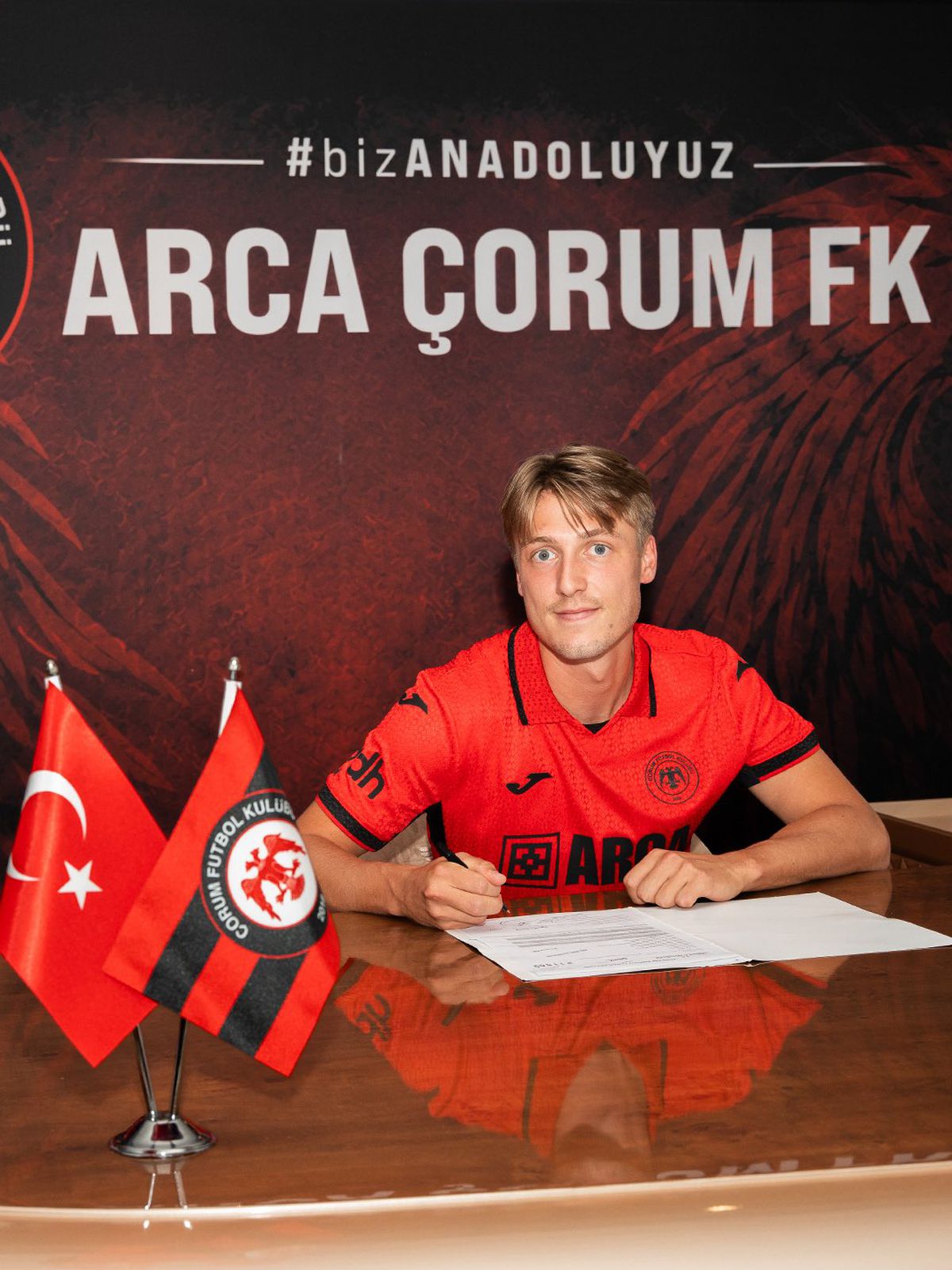Arca Çorum FK, Markus Karlsbakk’ı Transfer Etti