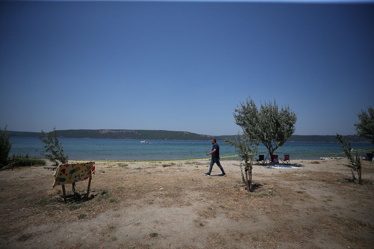 Çanakkale plajında tarihi mühimmat bulundu