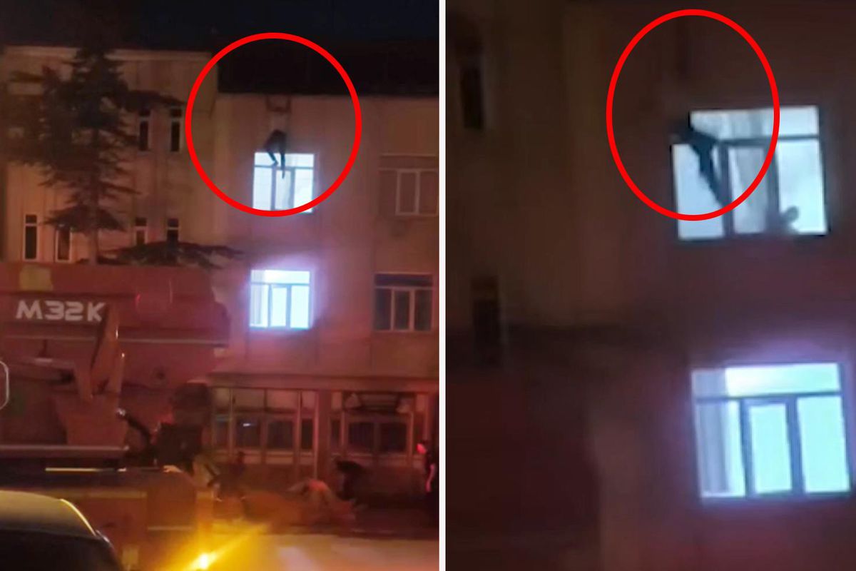 Çatıdan eve girmeye çalışırken 3. kattan düştü