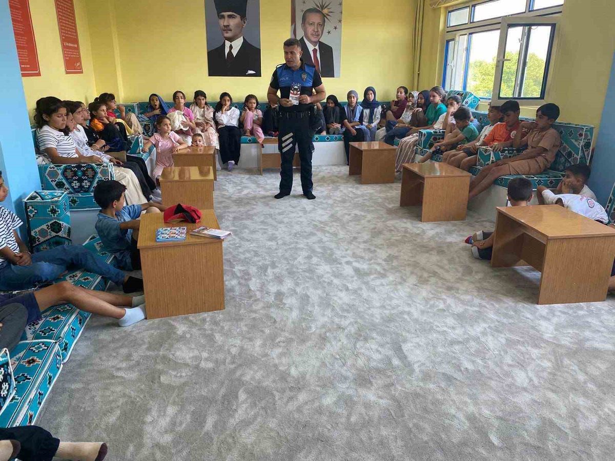 Erzincan'da Öğrencilere Güvenlik Eğitimi