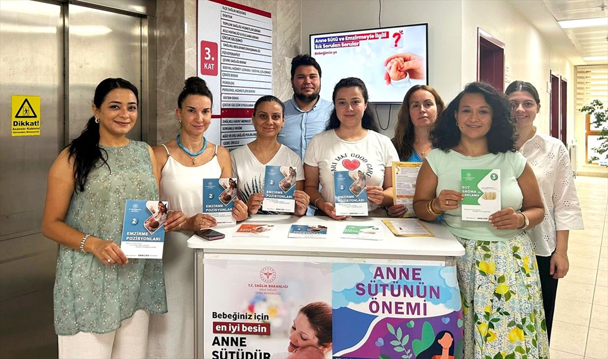 Gelibolu'da Emzirme Haftası Farkındalık Etkinliği