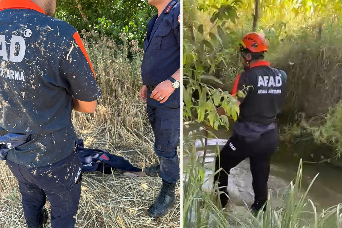 Elbistan'da kaybolan 2 yaşındaki çocuk sulama kanalında bulundu