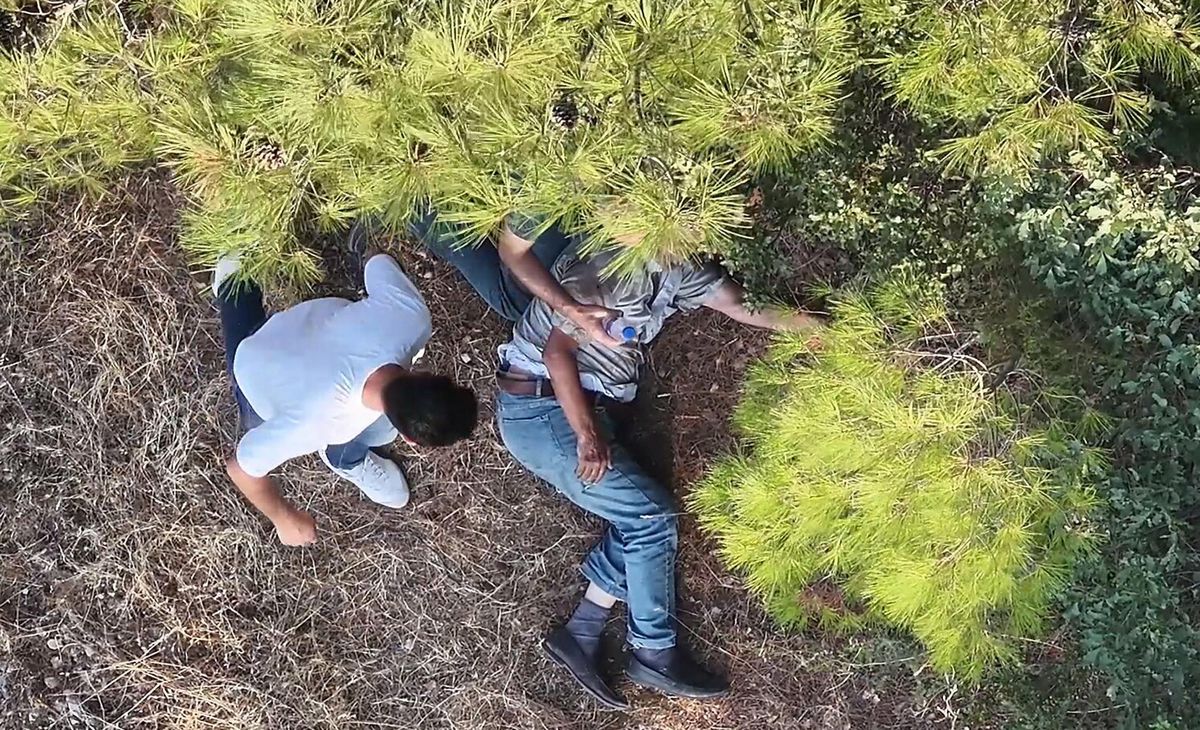 80 yaşındaki kayıp adam dronla bulundu