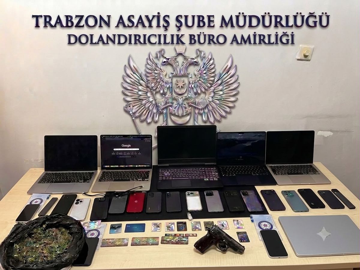 Trabzon'da Banka Dolandırıcılığı Operasyonu: 5 Tutuklama