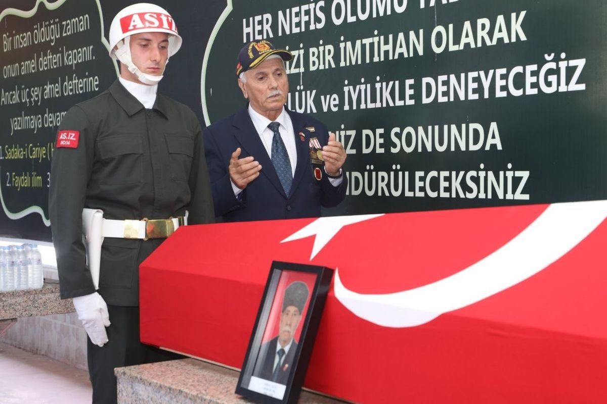 Kıbrıs Gazisi Haşim Sevinç Son Yolculuğuna Uğurlandı