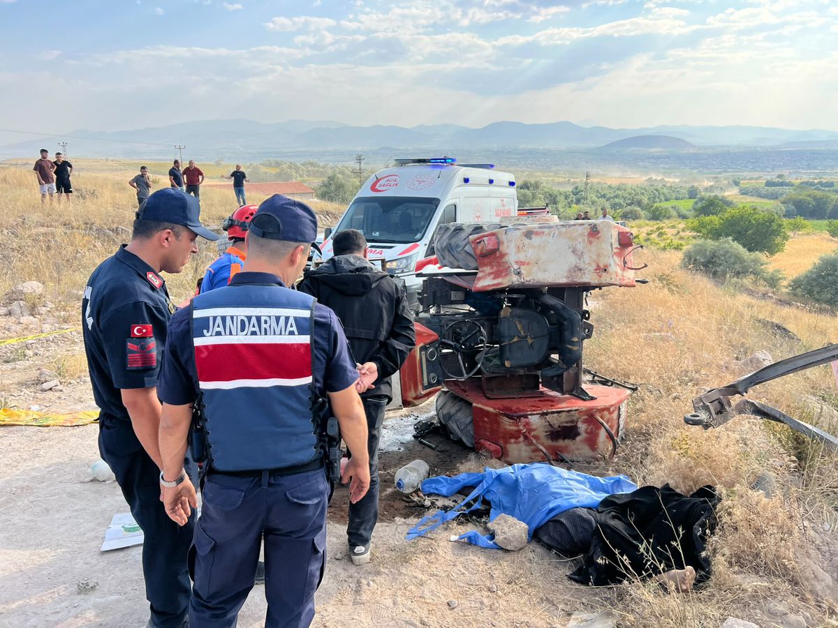 Nevşehir'de Traktör Kazası: 1 Ölü, 1 Yaralı