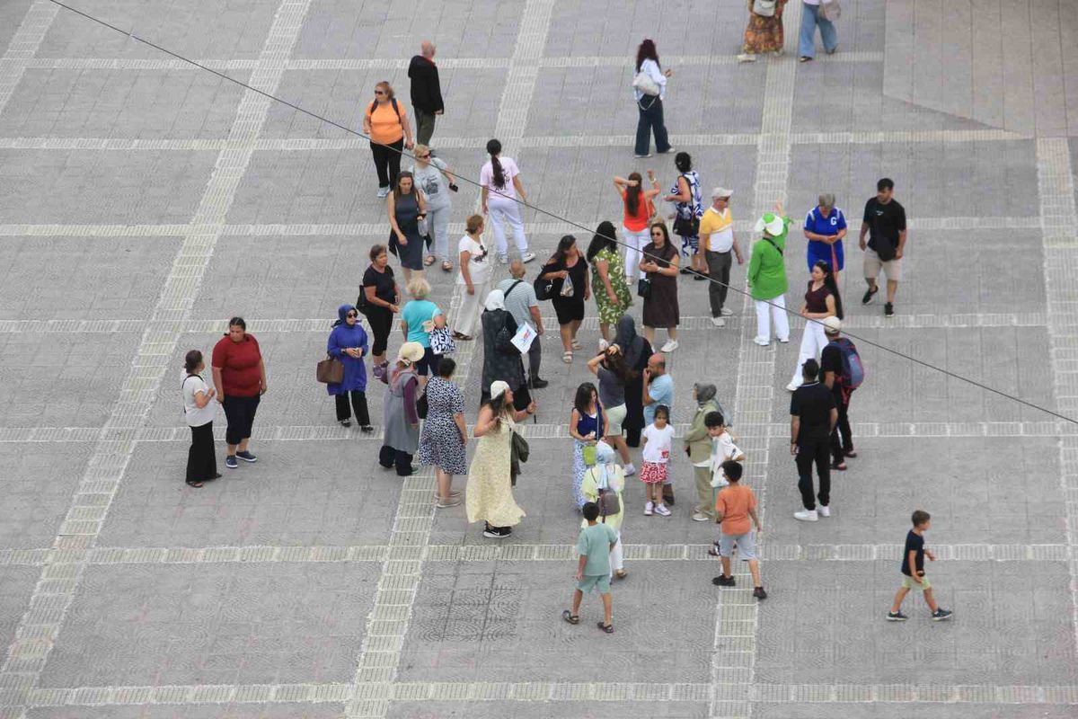 Samsun'da turist sayısı yüzde 13,68 arttı: Almanlar zirvede