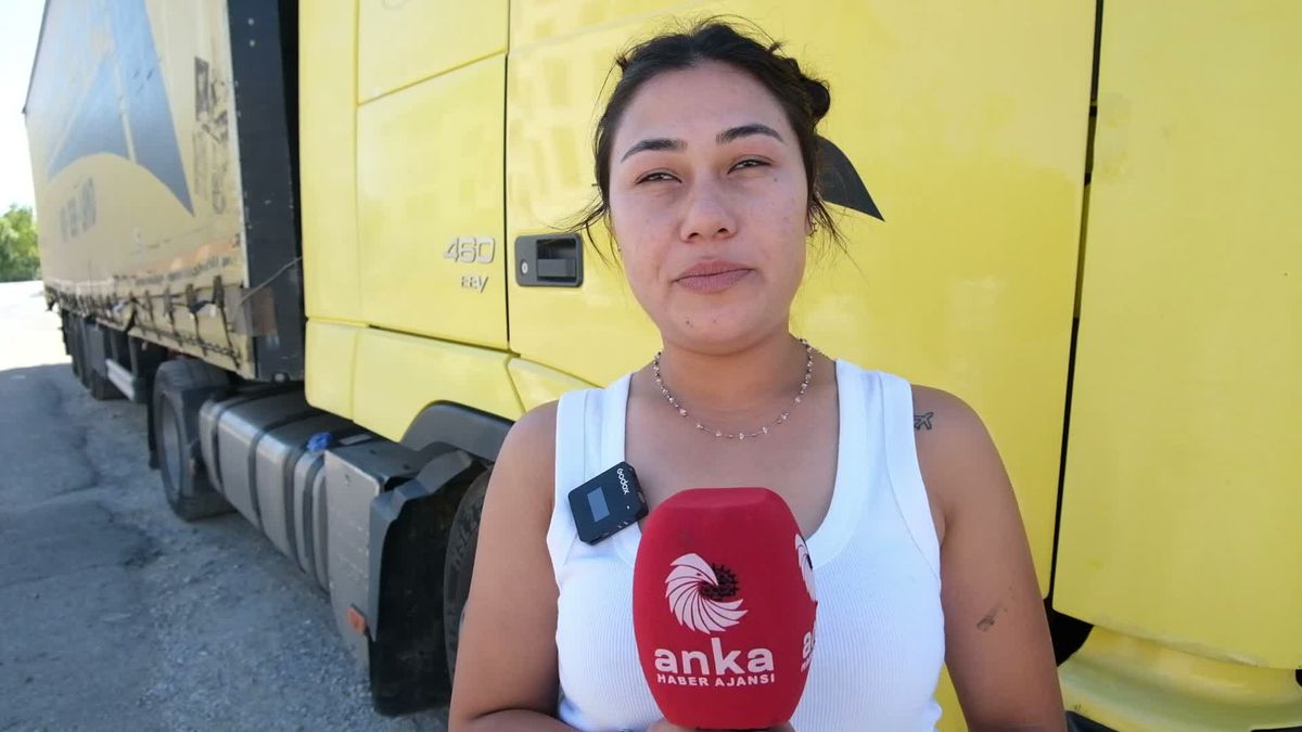 Denizlili Kadın Tır Şoförü: 'Kadınların Yapamayacağı Hiçbir Şey Yok'