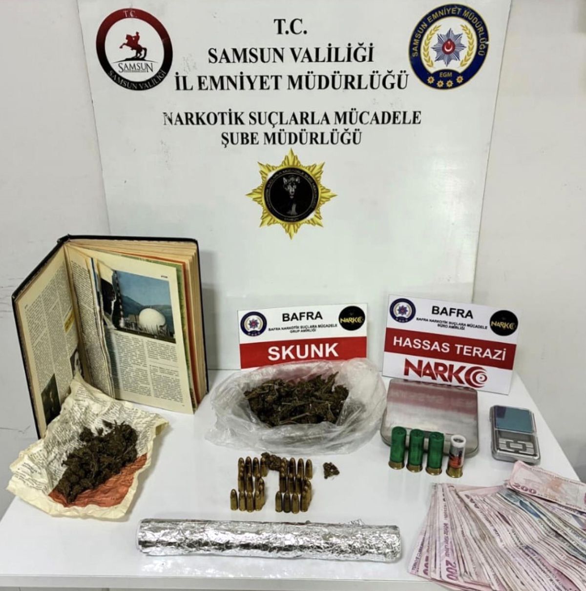 Samsun'da Uyuşturucu Operasyonu: 7 Tutuklama