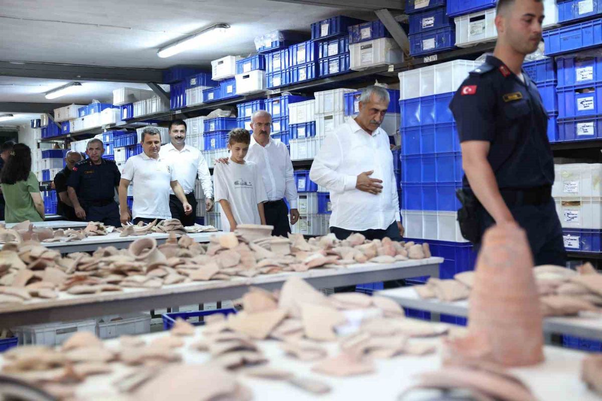 Vali Toraman'dan Antik Kent Kazılarına Ziyaret