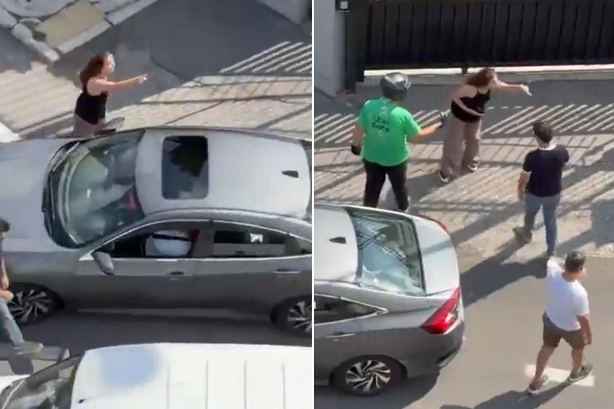 Yol ortasındaki kavgaya damga vuran söz: Kocanı aldım elinden, çatla
