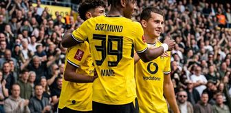 5 gollü muhteşem maçta yeni sezonun ilk kupası Borussia Dortmund'un