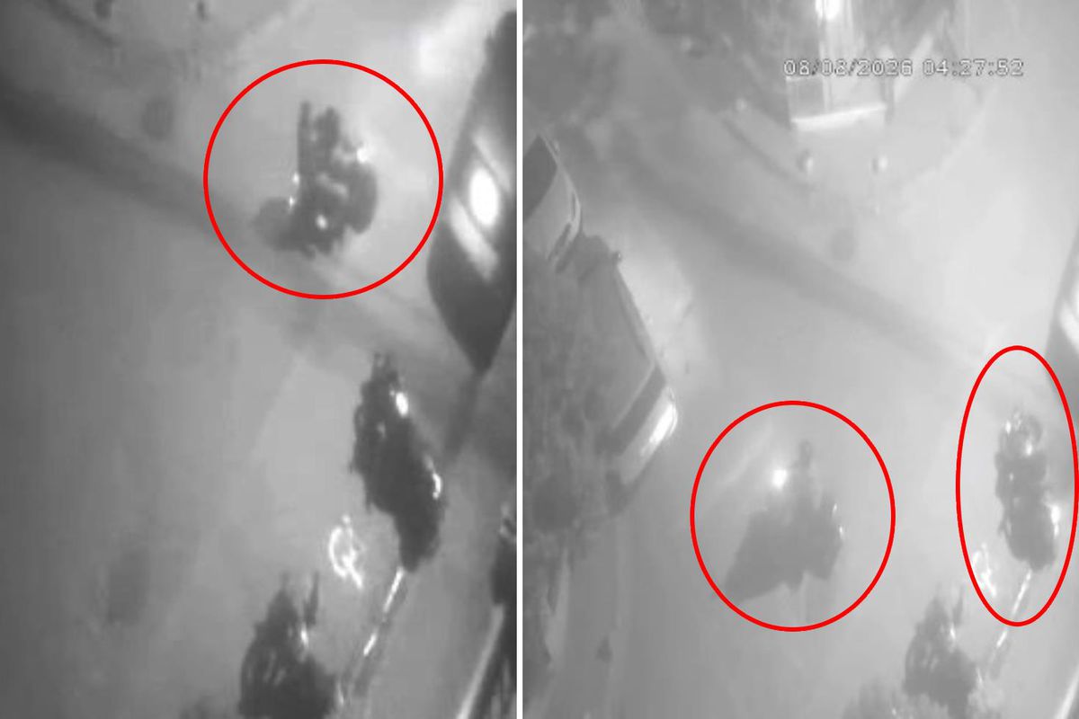 Motosikleti saniyeler içinde çaldılar: O anlar kamerada
